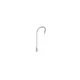 Anzuelo de Pesca Acero Estañado Sencillo Recto 2330 Nº 10 Kirby Sea Mustad 100 Unds